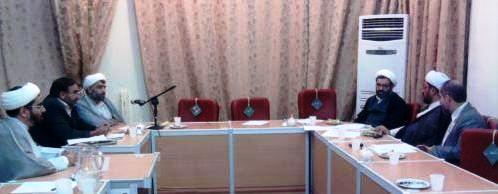 جلسه مدیران پژوهشکده باقرالعلوم علیه السلام و معاون فرهنگی تبلیغی دفتر تبلیغات اسلامی برگزارشد.